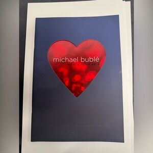 Michael Buble 2020 World Tour Program